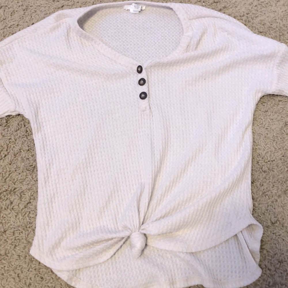 Tan blouse from tilly’s